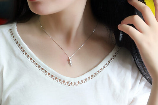 Hanging Kitten Necklace - Gifty Girls Shop