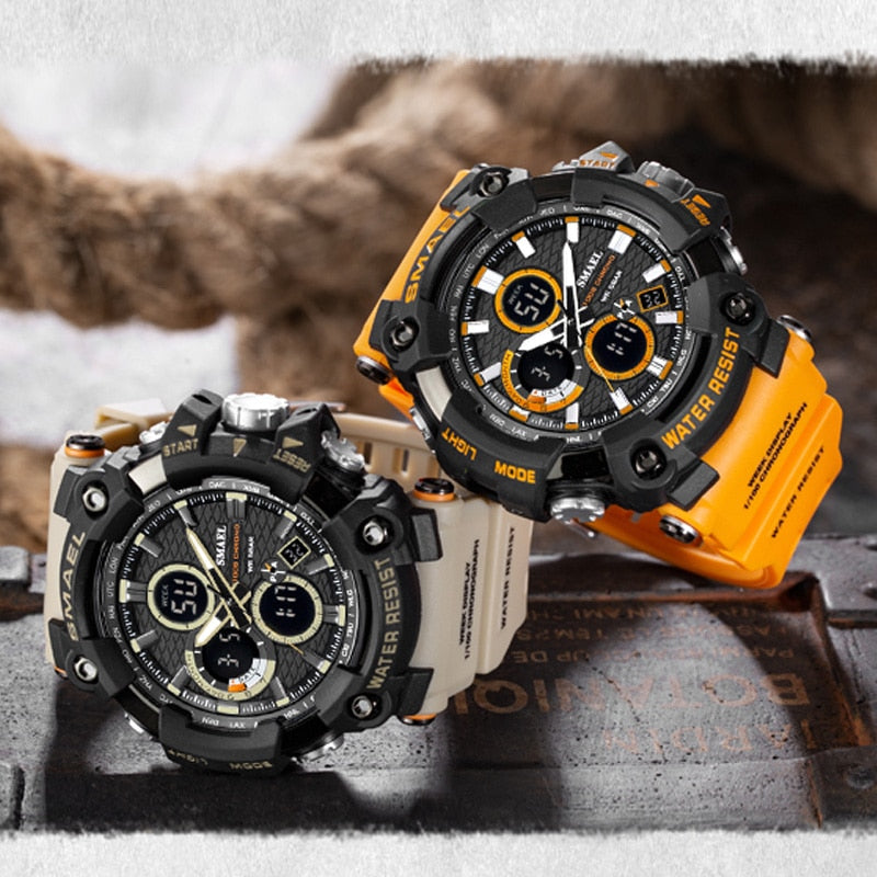 Men's Waterproof Sports Watch - Gifty Girls Shop