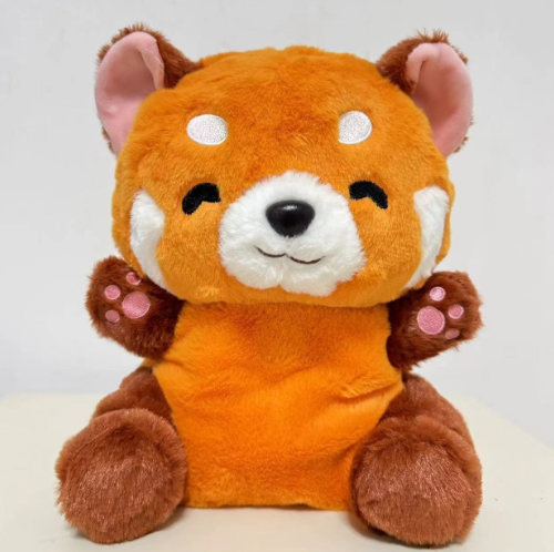 New Red Panda Plush Toy: Musical Lights & Breathing - Gifty Girls Shop