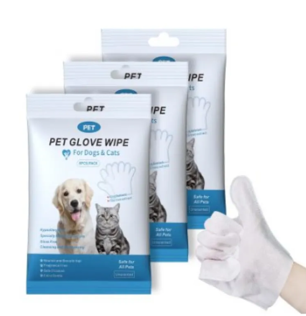 Pet Cleaning Gloves & Wipes - Gifty Girls Shop