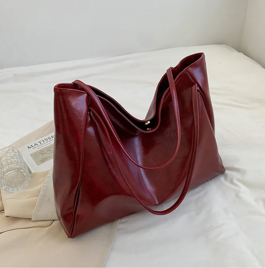 Glossy Retro Tote Bag - Gifty Girls Shop