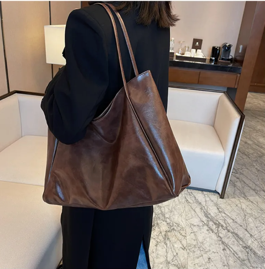 Glossy Retro Tote Bag - Gifty Girls Shop