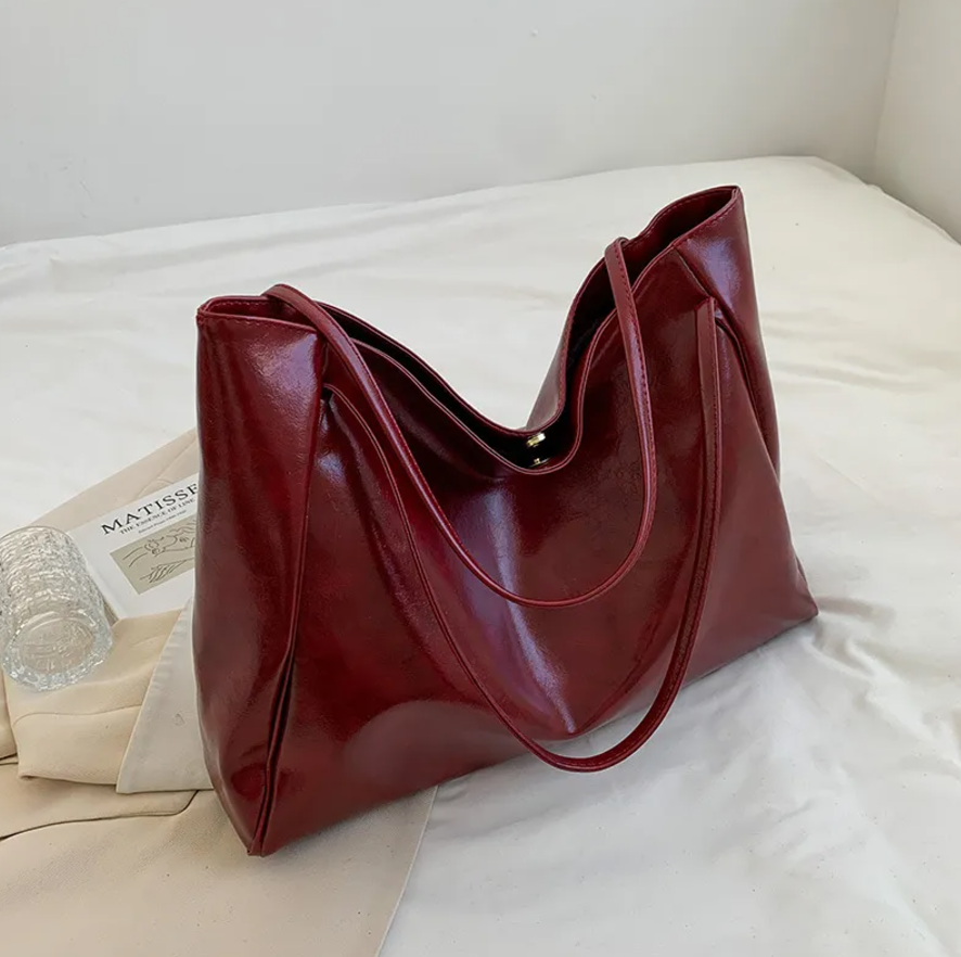 Glossy Retro Tote Bag - Gifty Girls Shop