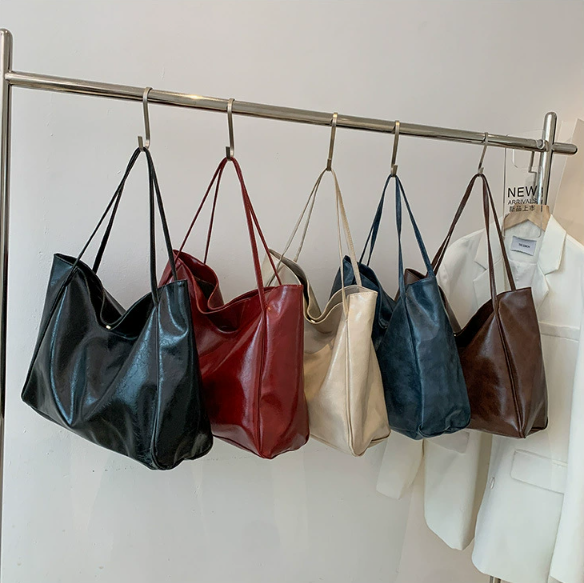 Glossy Retro Tote Bag - Gifty Girls Shop