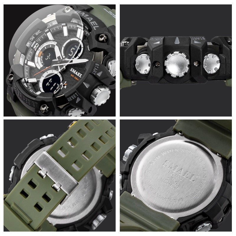 Men's Waterproof Sports Watch - Gifty Girls Shop
