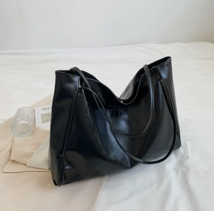 Glossy Retro Tote Bag - Gifty Girls Shop