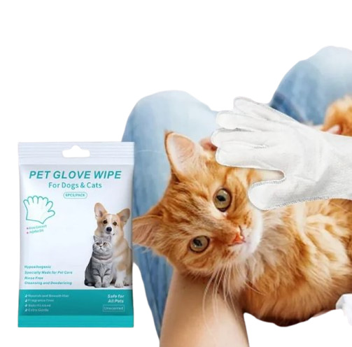 Pet Cleaning Gloves & Wipes - Gifty Girls Shop