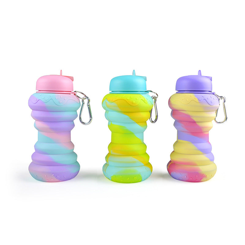 Donut Folding Water Bottle - Gifty Girls Shop