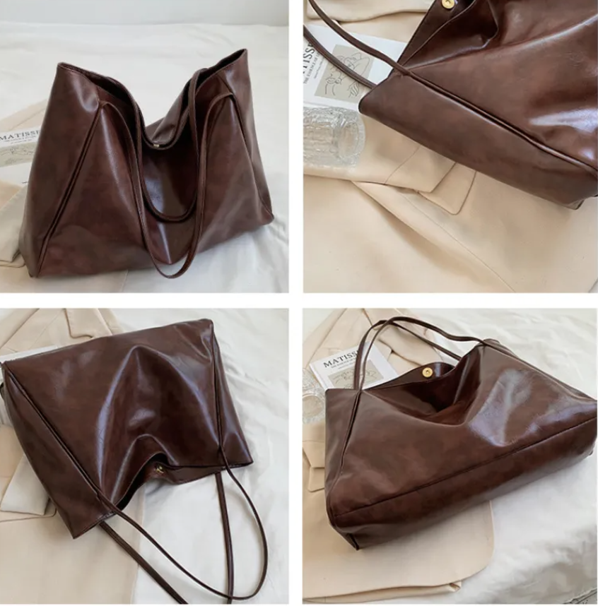 Glossy Retro Tote Bag - Gifty Girls Shop