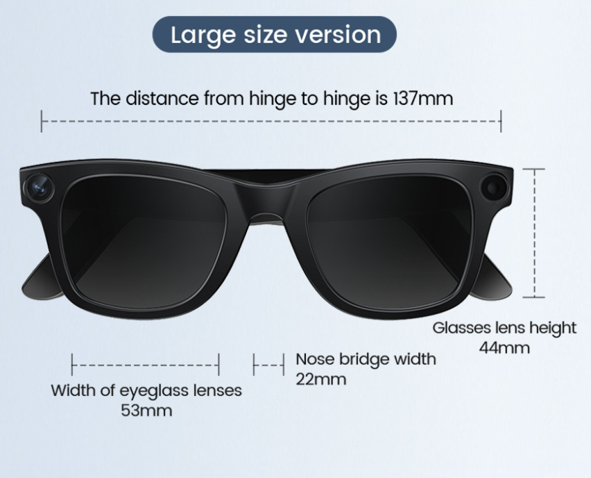 AI Camera Smart Glasses - Gifty Girls Shop