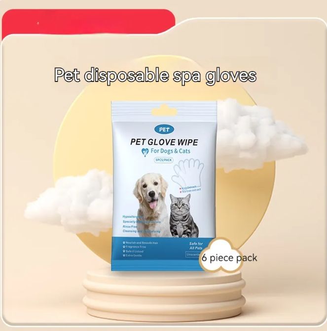 Pet Cleaning Gloves & Wipes - Gifty Girls Shop