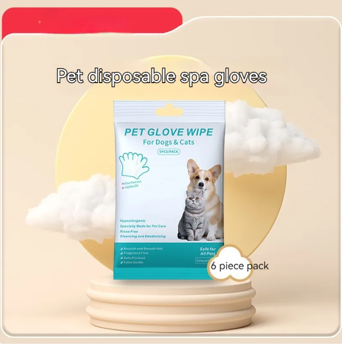 Pet Cleaning Gloves & Wipes - Gifty Girls Shop