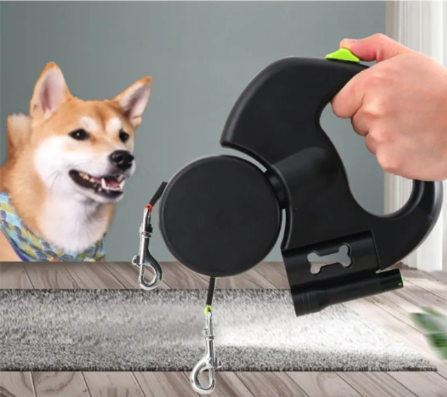 Auto Double Dog Leash - Gifty Girls Shop