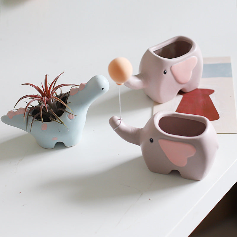 Succulent Ceramic Flower Pots - Gifty Girls Shop