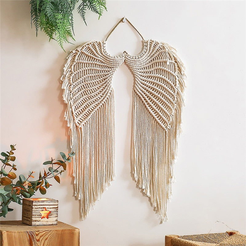 Macrame Boho Angels Wings - Gifty Girls Shop