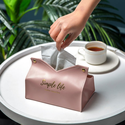 Leather Tissue Box - Gifty Girls Shop