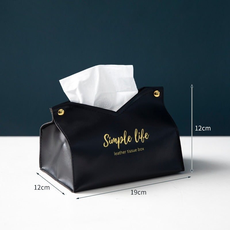 Leather Tissue Box - Gifty Girls Shop