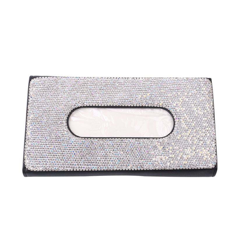 Crystal Car Tissue Box - Gifty Girls Shop
