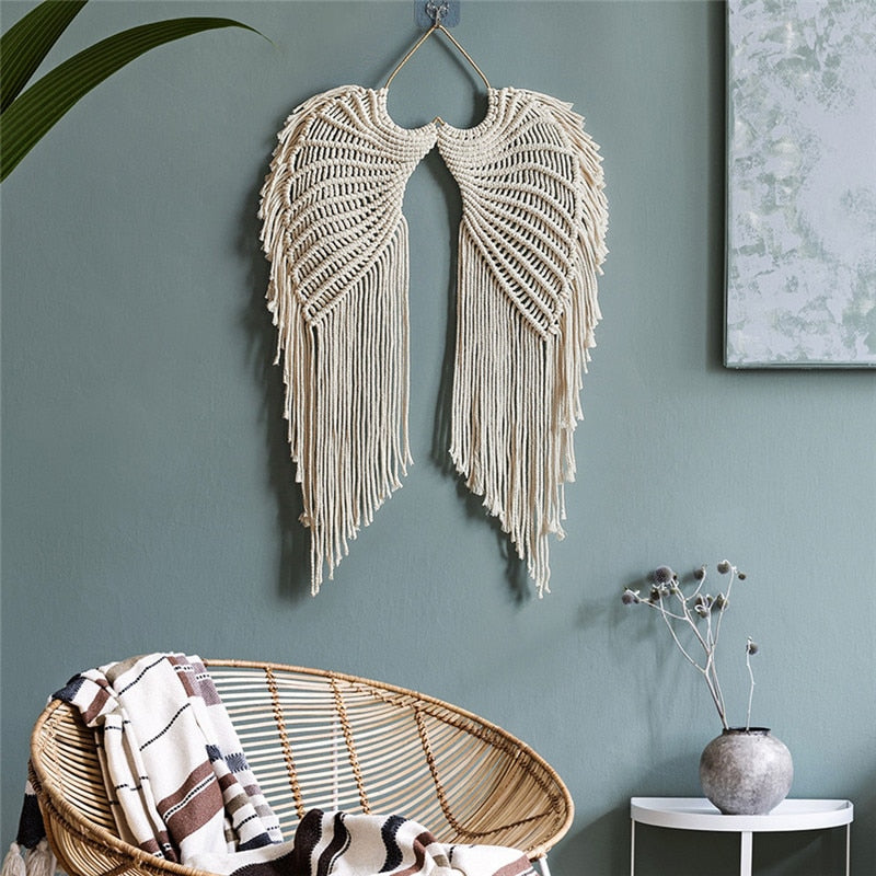 Macrame Boho Angels Wings - Gifty Girls Shop