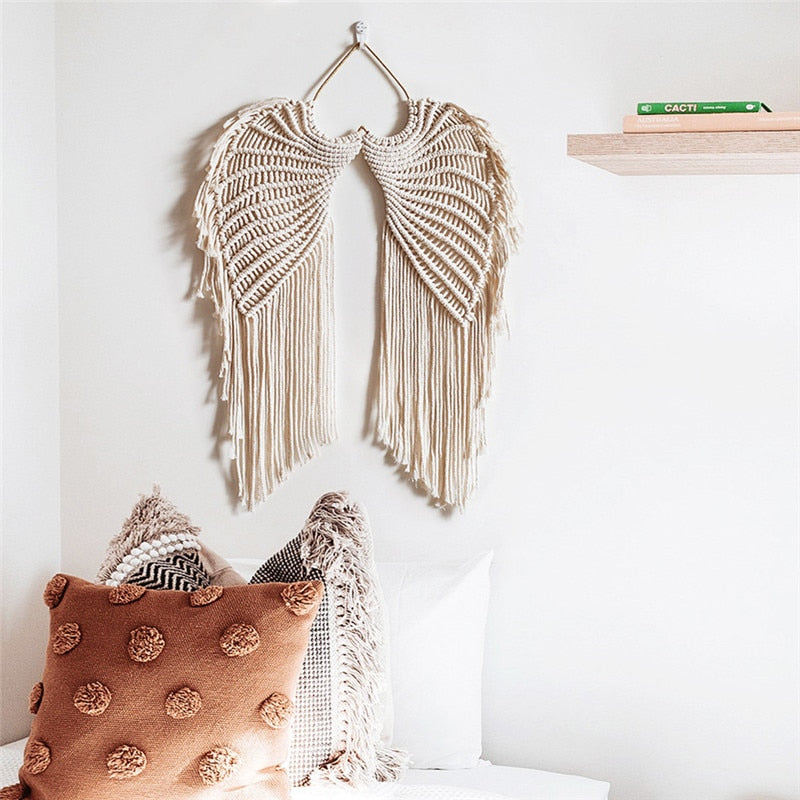Macrame Boho Angels Wings - Gifty Girls Shop
