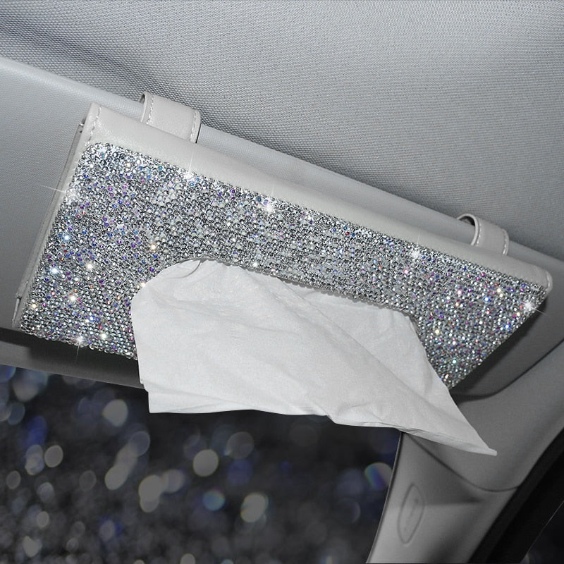 Crystal Car Tissue Box - Gifty Girls Shop