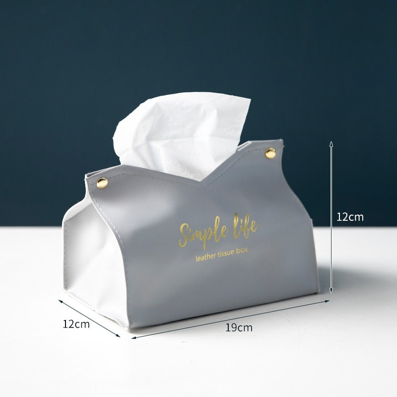 Leather Tissue Box - Gifty Girls Shop