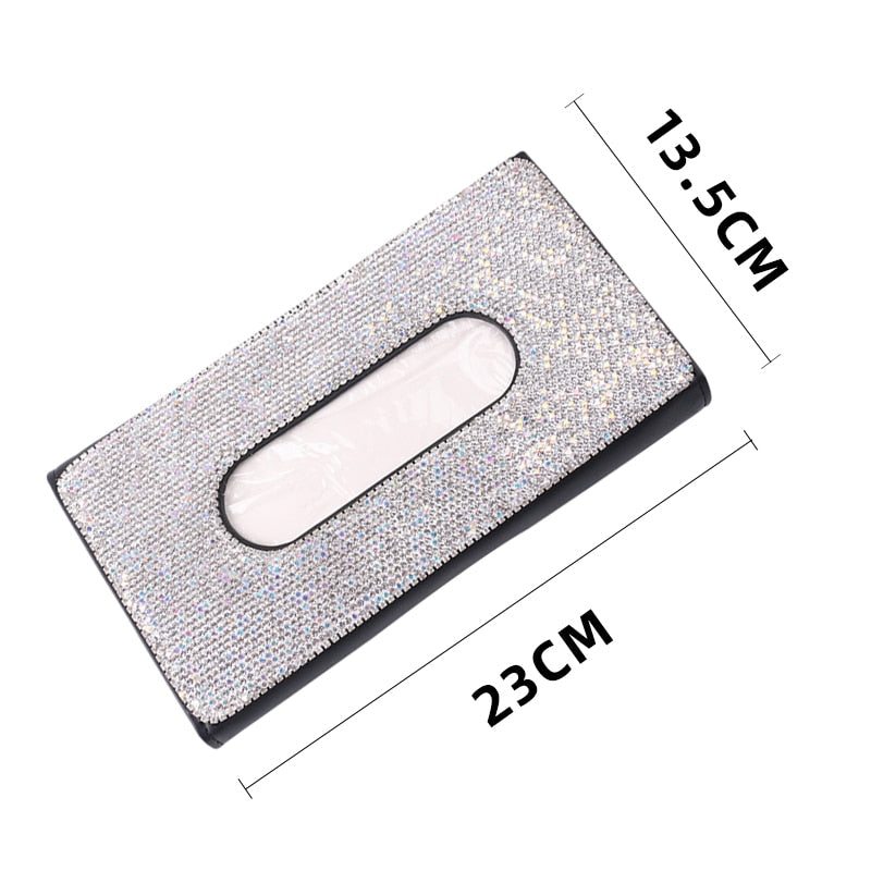 Crystal Car Tissue Box - Gifty Girls Shop