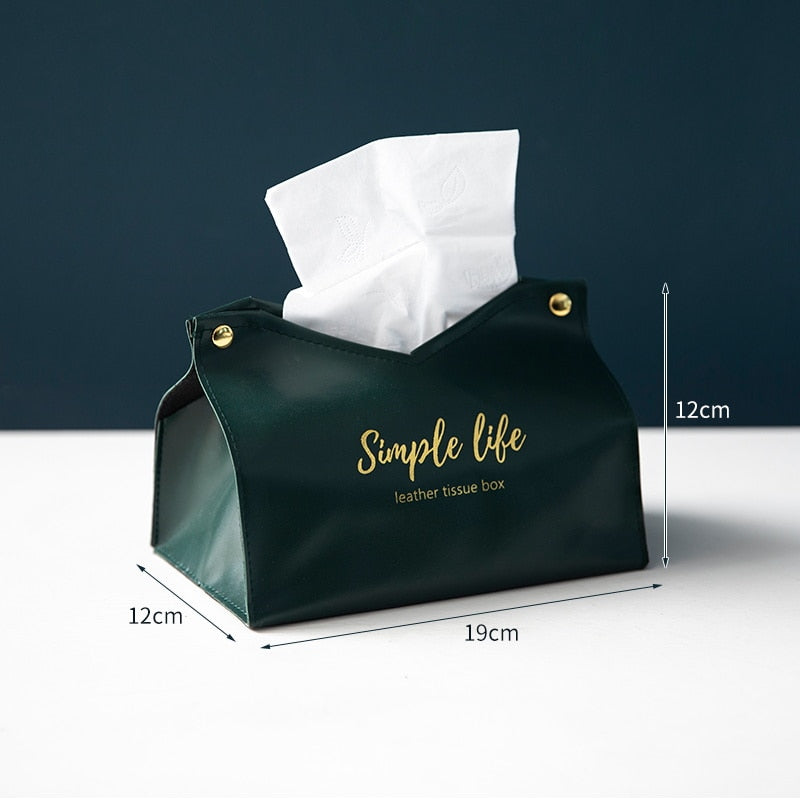 Leather Tissue Box - Gifty Girls Shop