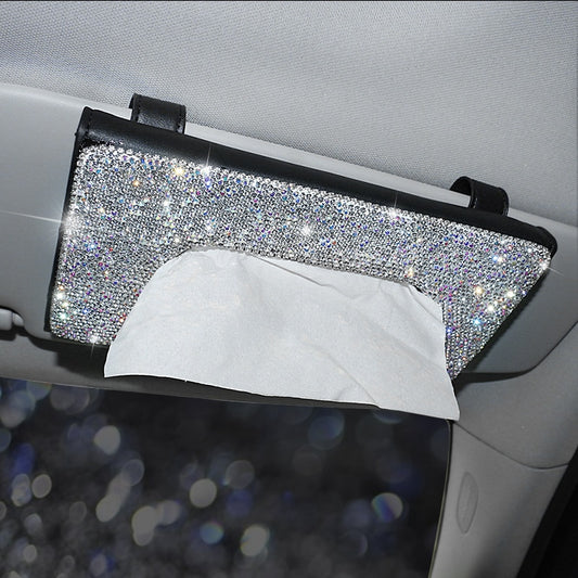Crystal Car Tissue Box - Gifty Girls Shop