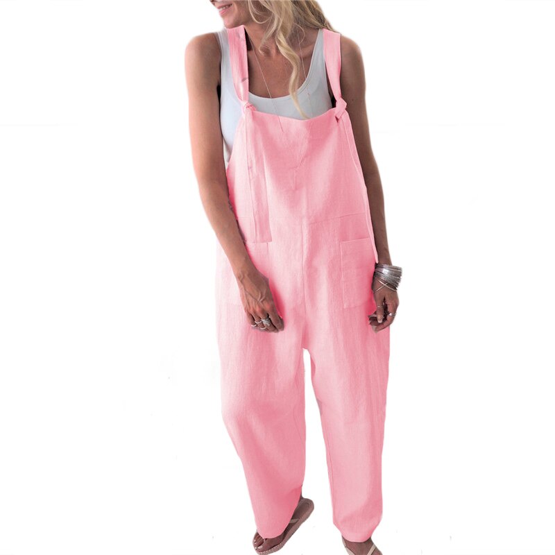 Casual Loose Overalls With Pockets - Gifty Girls Shop